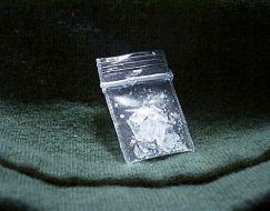 small bag of meth
