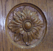 carved wooden decoration