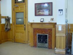 Fireplace in Treasurers office
